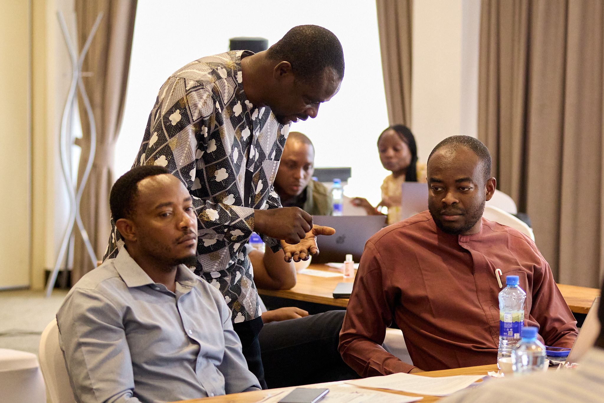 Dr Adedapo Adeogun à l'Institut nigérian de recherche médicale (NIMR).